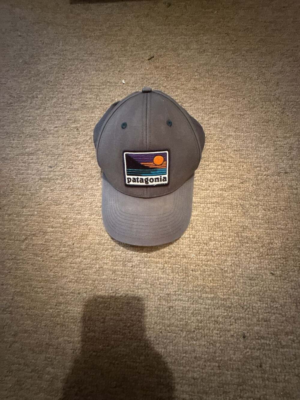 Patagonia Up & Out Roger That Snapback Hat Gray